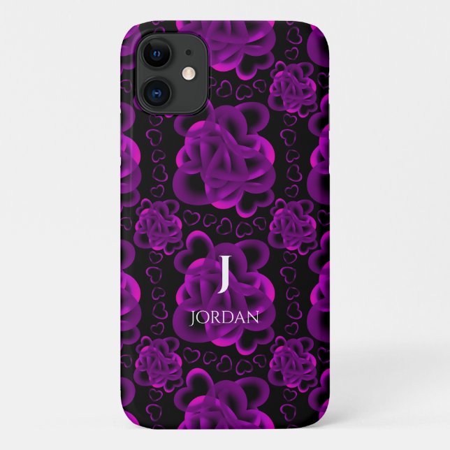 Hearts Aplenty Pattern Case-Mate iPhone Case (Back)