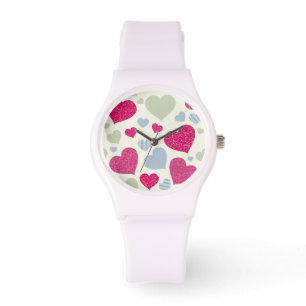 Hearts Background Watch