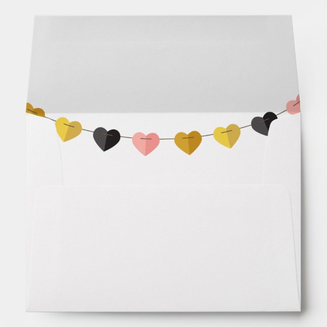 Hearts Banner Envelopes (Back (Bottom))