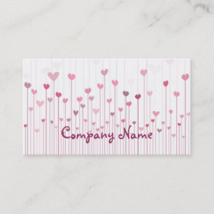 Hearts business card
