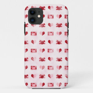 "Hearts & Cameras" iPhone 5/5S Case