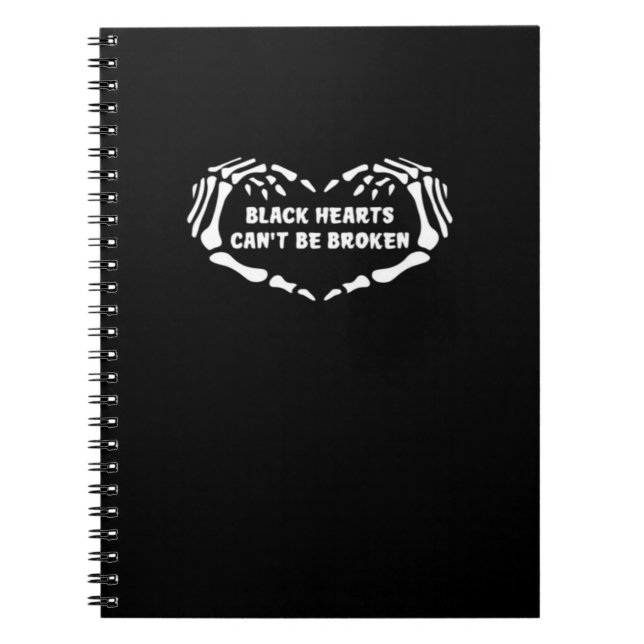 Hearts Can't Classic Notebook (Front)