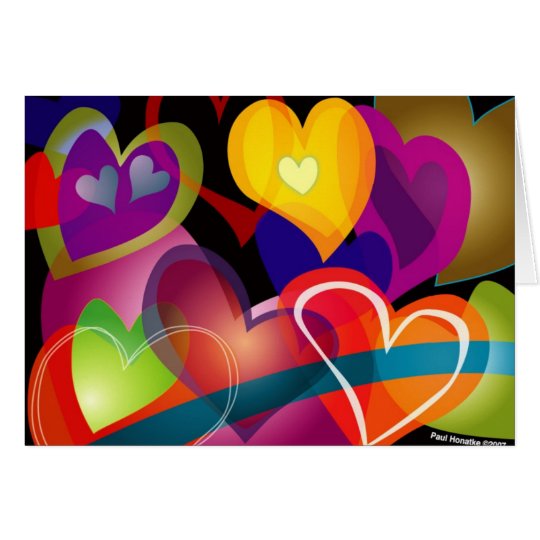 Hearts Card