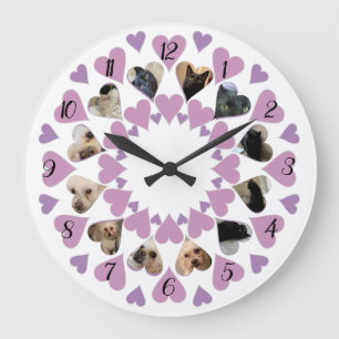 Hearts Clock