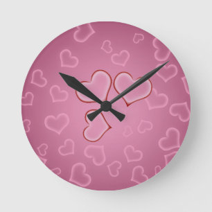 Hearts Clock