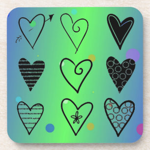 Hearts Coaster