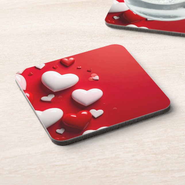 hearts coaster (Left Side)