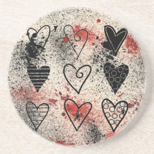 Hearts Coaster