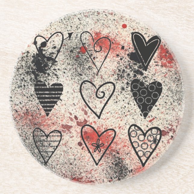 Hearts Coaster (Front)