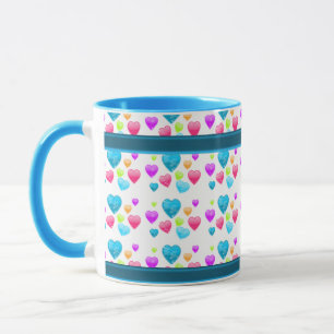 HEARTS COFFEE MUG