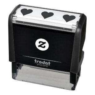 HEARTS Creative  Self-inking Stamp