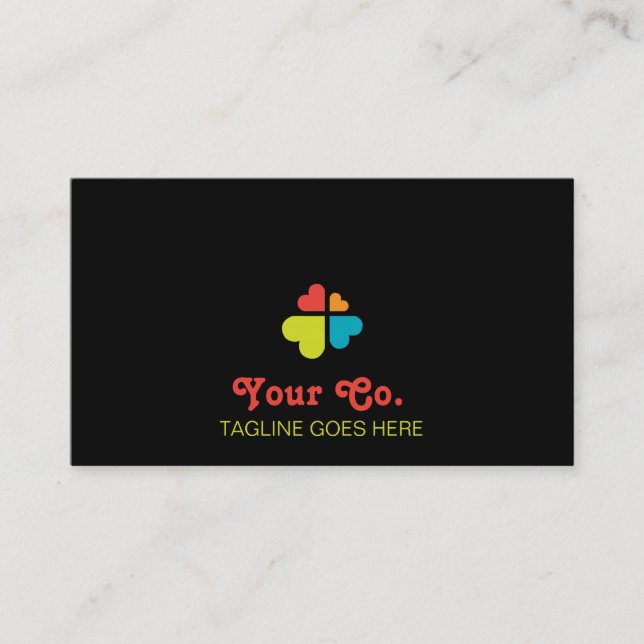 Hearts Cross Business Card (Front)