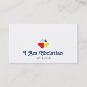 Hearts Cross Business Card