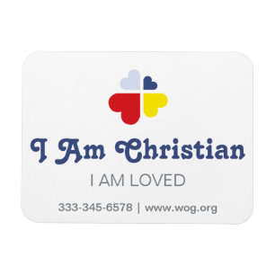 Hearts Cross Magnet