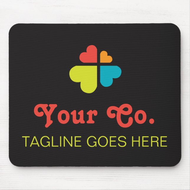 Hearts Cross Mouse Mat (Front)