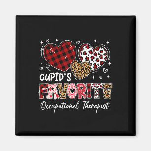 Hearts Cupid's Favorite Occupational Therapist Val Magnet