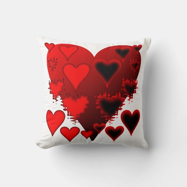 Hearts Cushion (Front)