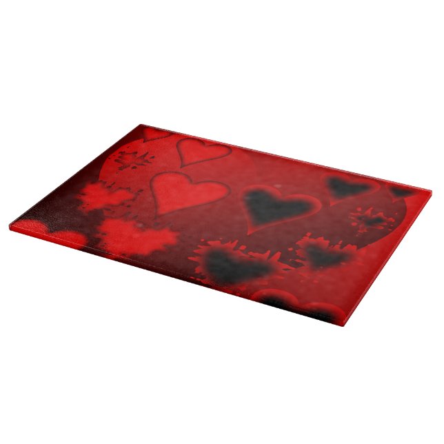 Hearts Cutting Board (Corner)