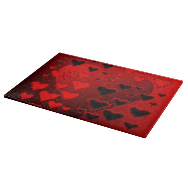 Hearts Cutting Board (Corner)
