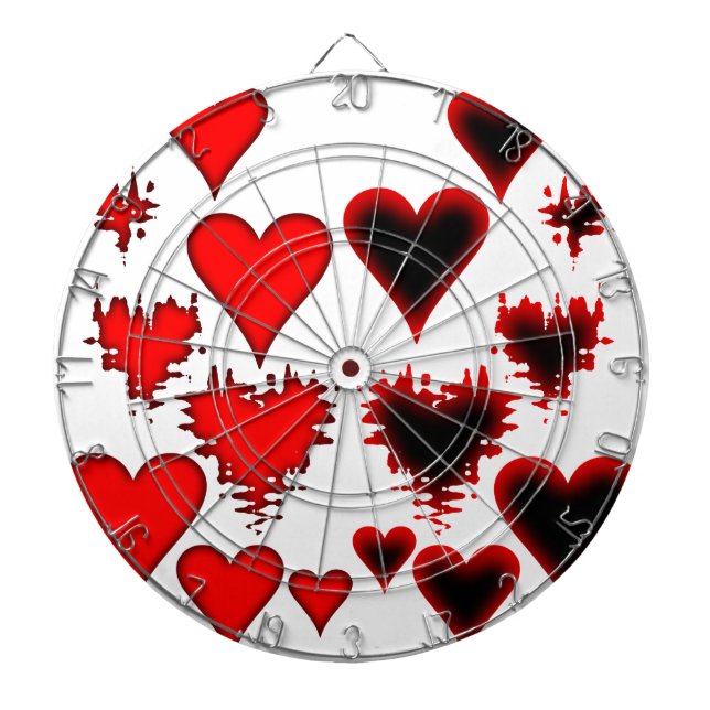 Hearts Dartboard (Front)