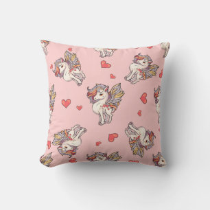 Heart's Delight Unicorns Cushion