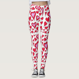 Hearts Drawing Leggings