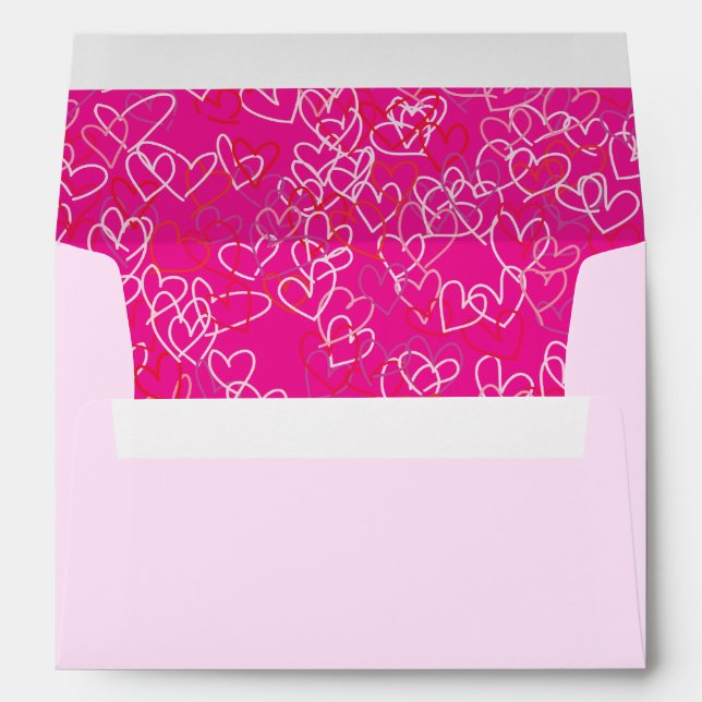 Hearts Envelope (Back (Bottom))