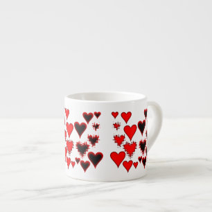Hearts Espresso Cup