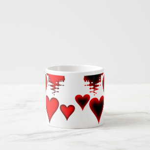 Hearts Espresso Cup