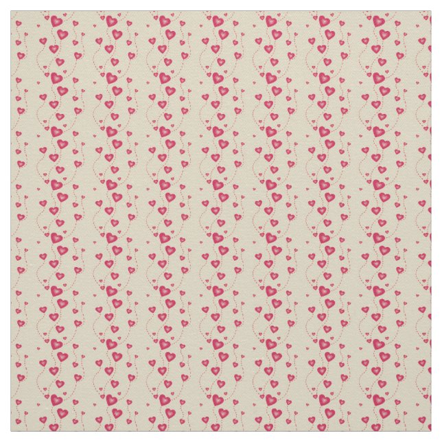 Hearts Fabric (Swatch)