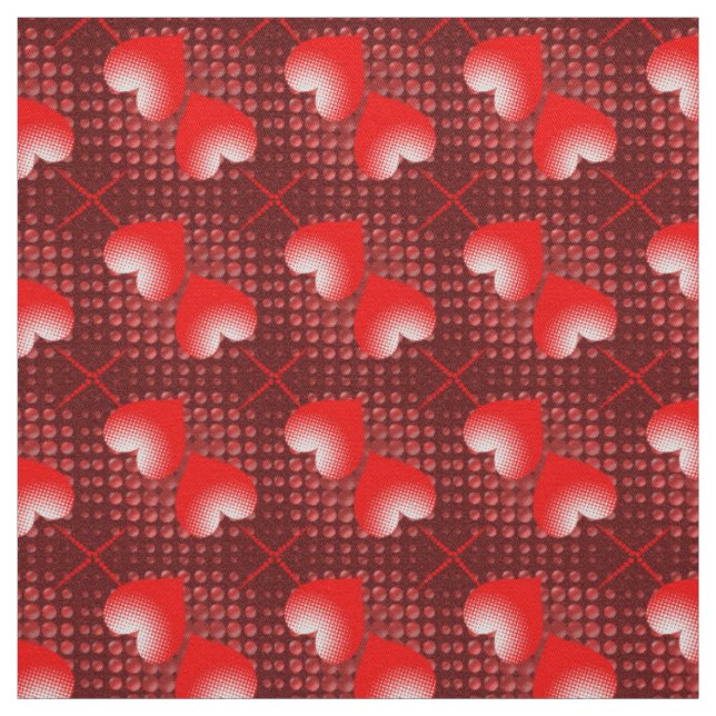 Hearts Fabric (Swatch)