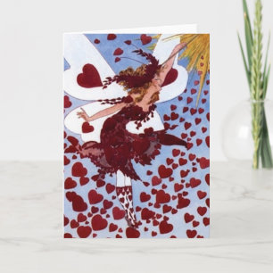 Hearts Fairy Card