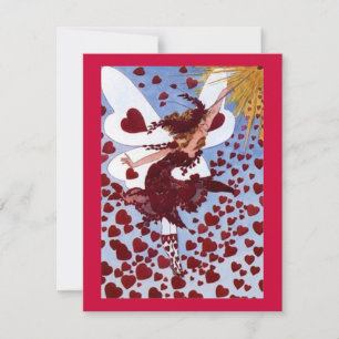 Hearts Fairy Invitation