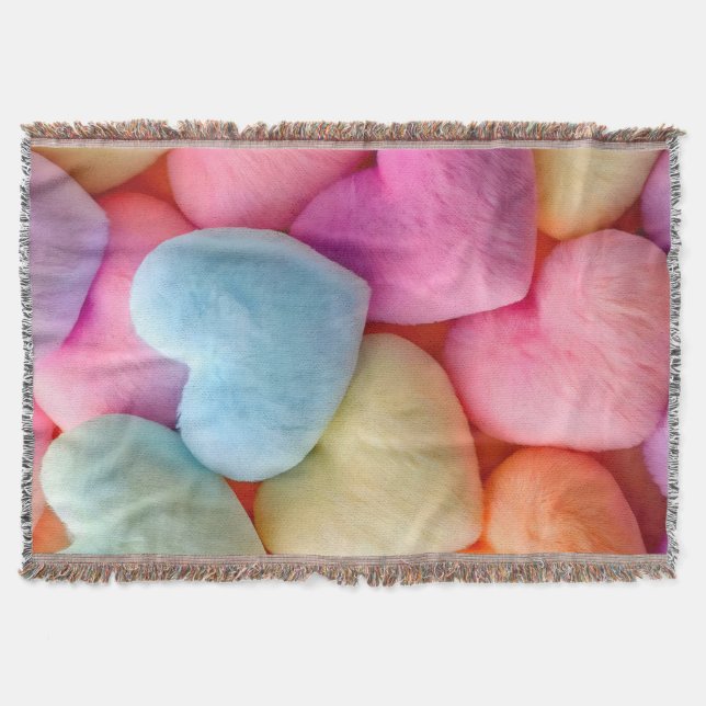  Hearts Fleece Blanket (Front)