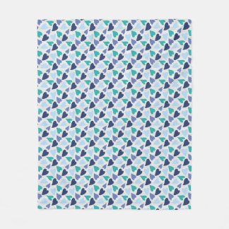 Hearts Fleece Blanket