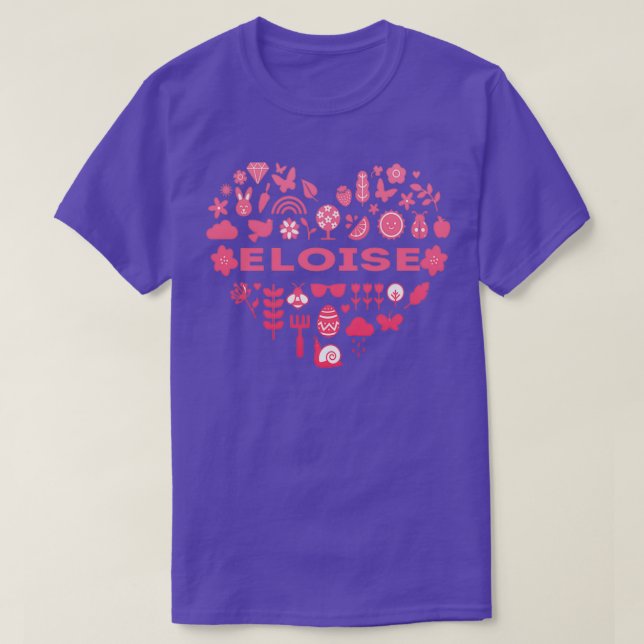 hearts for Eloise T-Shirt (Design Front)