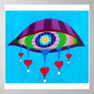 Hearts For Hanging On Poster