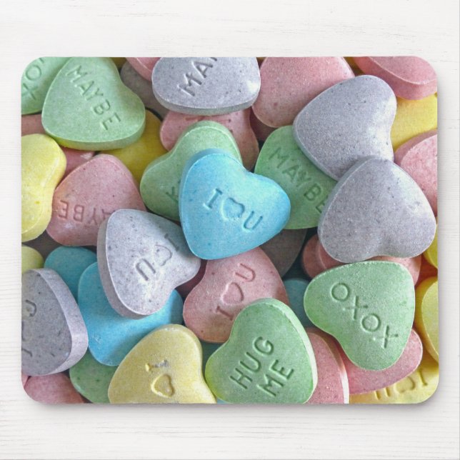 Hearts for your Sweetheart Mouse Mat (Front)