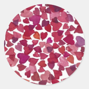 Hearts Galore - Sticker
