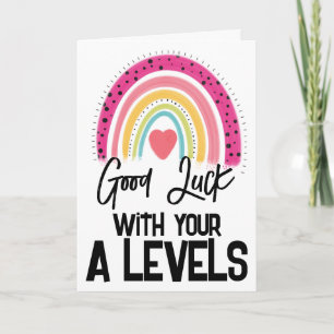 hearts: Good Luck You've Got This! exam Card