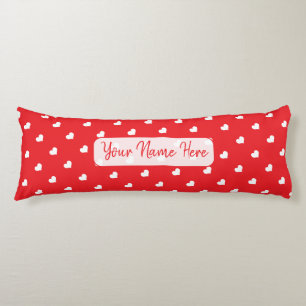 Hearts Happy Valentine’s Day Modern Love Pattern Body Cushion