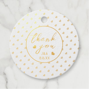 Hearts Happy Valentine's Day Modern Love Pattern Favour Tags
