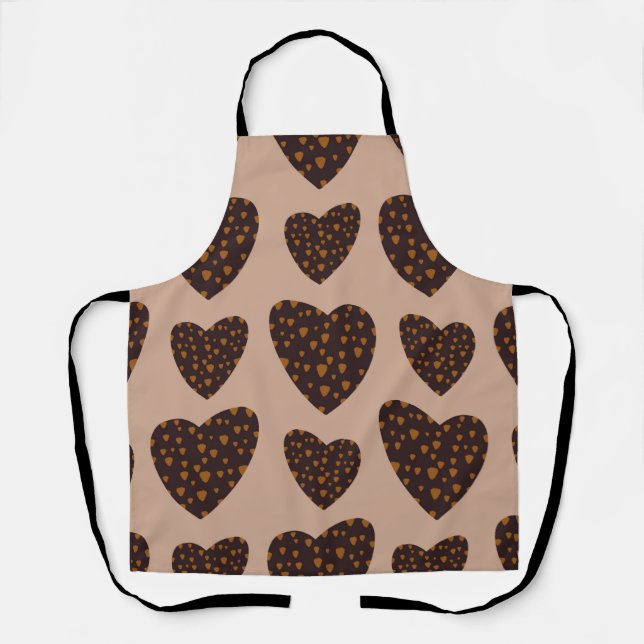 Hearts, Hearts, and More Hearts Apron (Front)