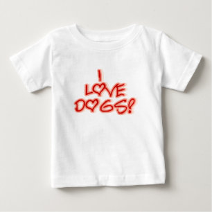 Hearts I Love Dogs Tshirts and Gifts