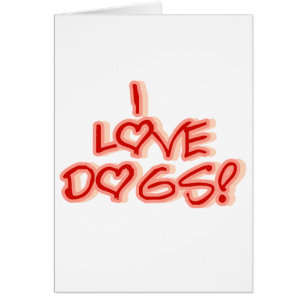 Hearts I Love Dogs Tshirts and Gifts