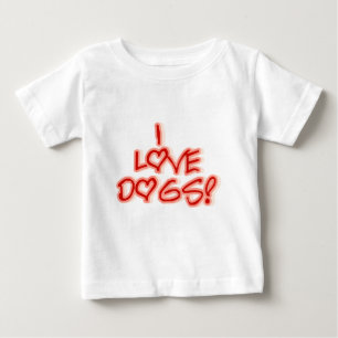 Hearts I Love Dogs Tshirts and Gifts