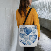Hearts in Delft Blue