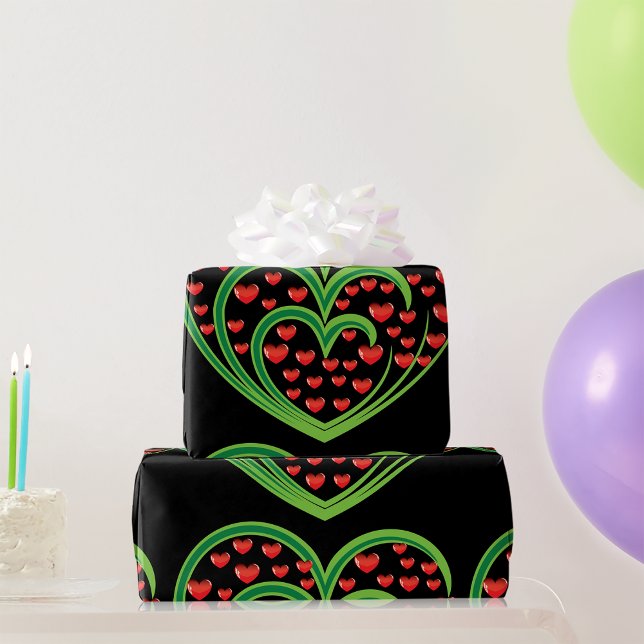 Hearts In Hearts Wrapping Paper (Creator Uploaded)