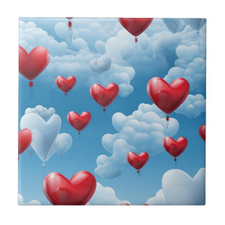 Hearts in heaven tile