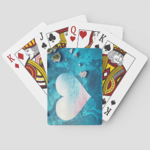 Hearts in the Ocean Playing Cards
